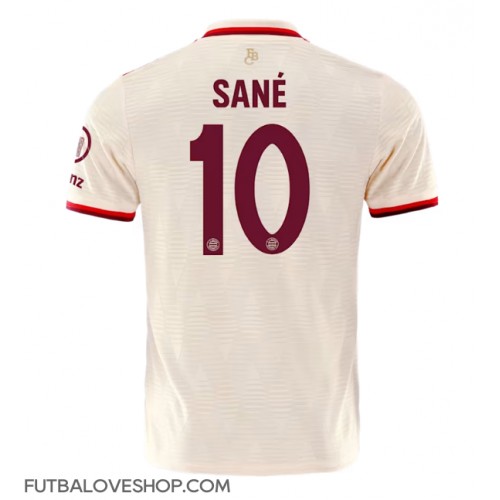 Dres Bayern Munich Leroy Sane #10 Tretina 2024-25 Krátky Rukáv